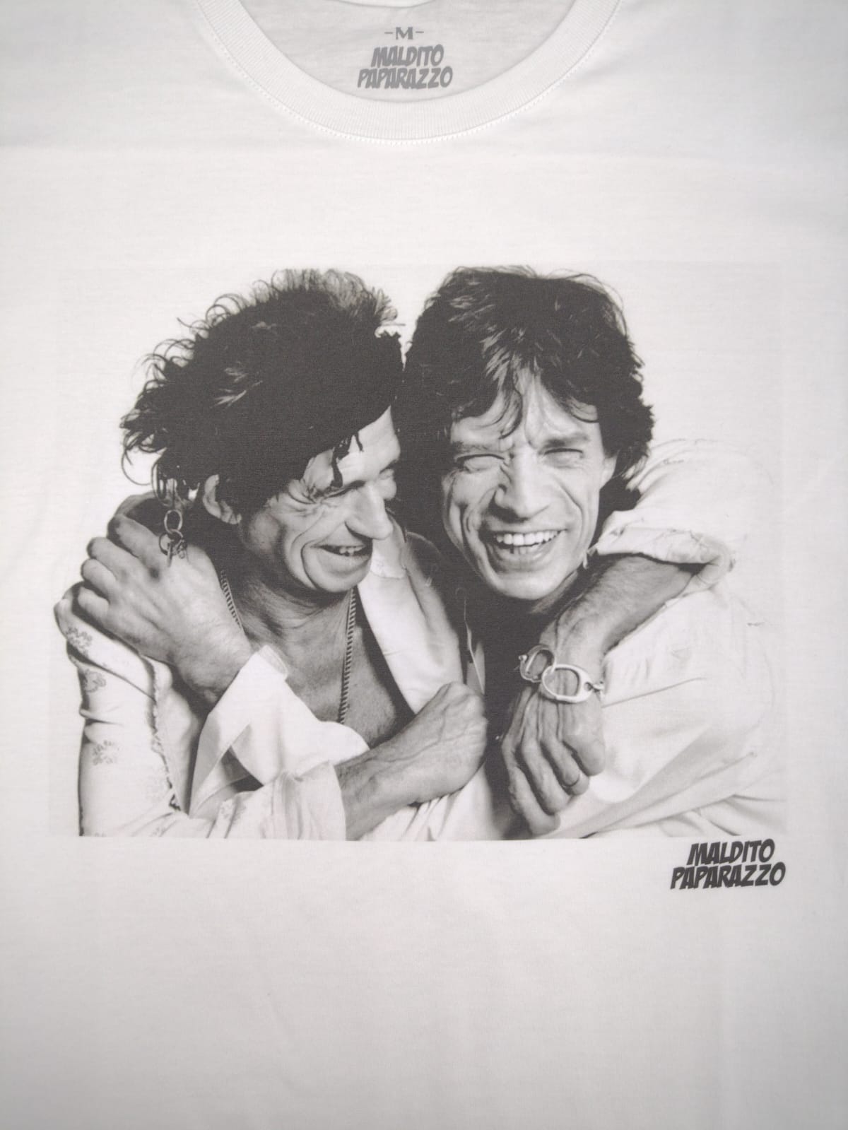 Jagger Richards Riendo Rolling Stones Maldito Paparazzo