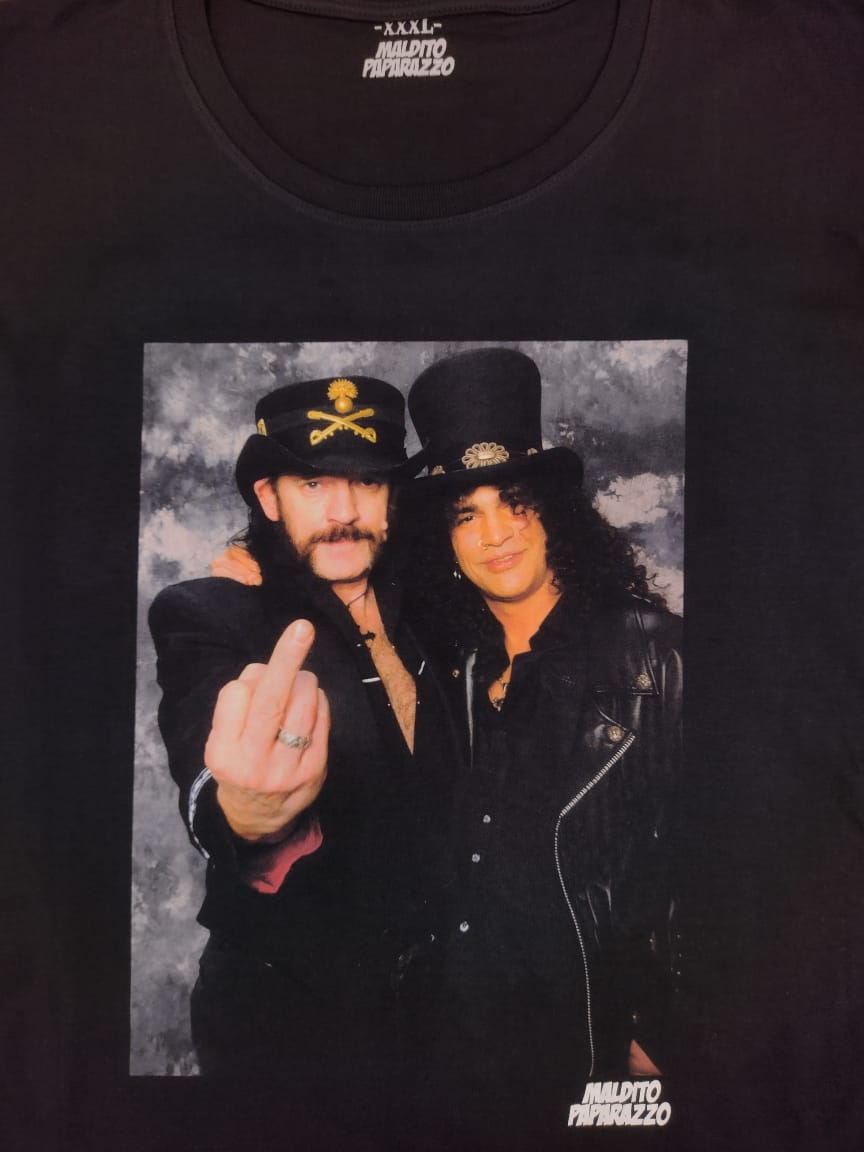 Lemmy Y Slash Guns And Roses Motorhead Maldito Paparazzo