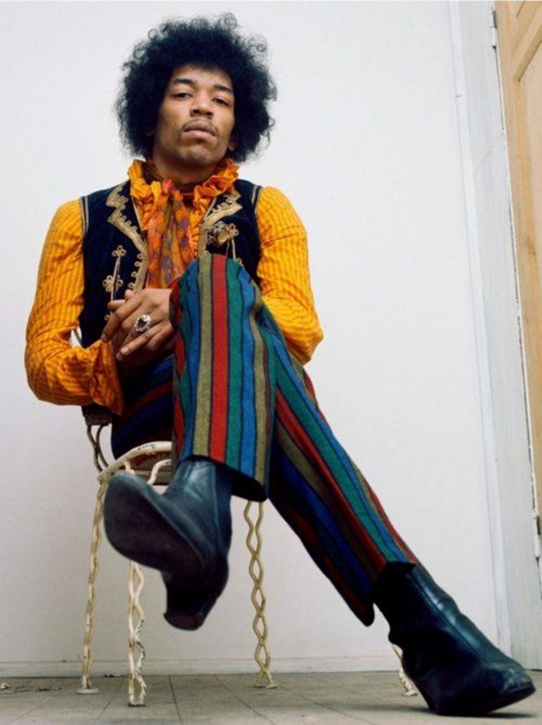 Jimi hendrix color maldito paparazzo