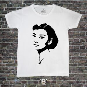 Silueta Audrey Hepburn Perfil