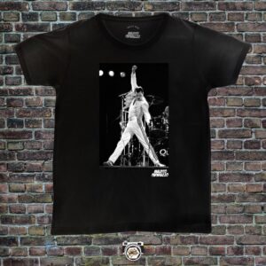 Freddie Mercury Wembley Blanco y Negro (Queen)