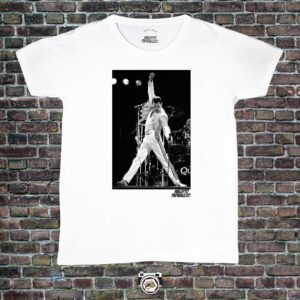 Freddie Mercury Wembley Blanco y Negro (Queen)