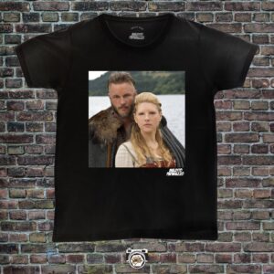Ragnar y Lagertha Frente Vikingos