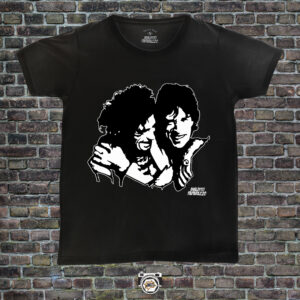 Silueta Mick Jagger y Keith Richards (Rolling Stones)