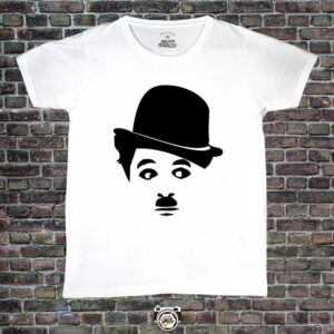 Silueta Charles Chaplin Bombin