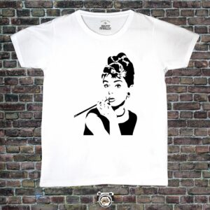 Silueta Audrey Hepburn Boquilla
