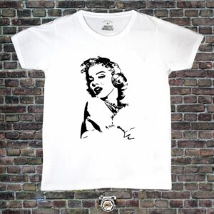 Silueta Marilyn Monroe Perfil