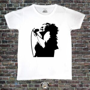 Silueta Janis Joplin Cantando