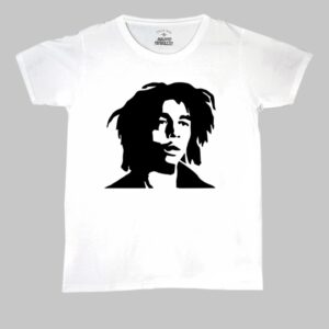 Silueta Bob Marley Perfil