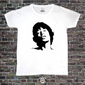 Silueta Mick Jagger Face (Rolling Stones)