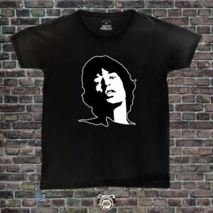 Silueta Mick Jagger Face (Rolling Stones)