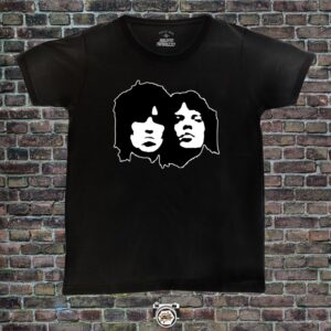 Silueta Frente Jagger Richards (Rolling Stones)