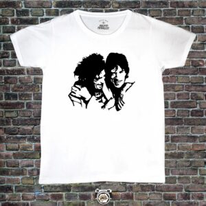 Silueta Mick Jagger y Keith Richards (Rolling Stones)