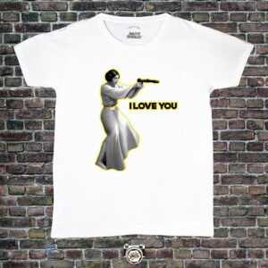 Princesa Leia – I love you (Star Wars) (DISEÑO EXCLUSIVO)