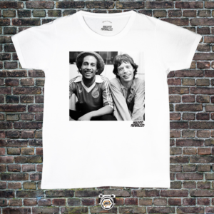 Mick Jagger y Bob Marley (Rolling stones)