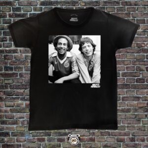 Mick Jagger y Bob Marley (Rolling stones)