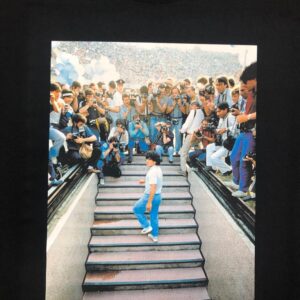 Diego Maradona Escalera Napoli