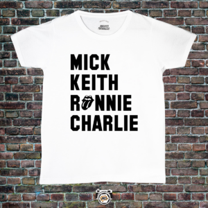 Rolling Stones Nombres (DISEÑO EXCLUSIVO)