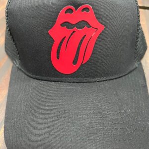 Logo Rolling Stones Gorra  Gabardina Trucker con Parche