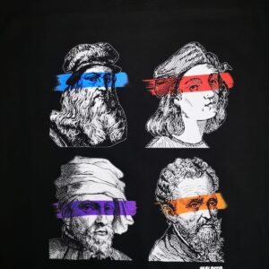 Leonardo, Raphael, Donatello y Michelangelo (Tortugas Ninjas) (DISEÑO EXCLUSIVO)