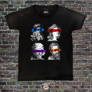 Leonardo, Raphael, Donatello y Michelangelo (Tortugas Ninjas) (DISEÑO EXCLUSIVO)