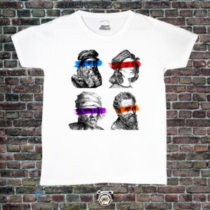 Leonardo, Raphael, Donatello y Michelangelo (Tortugas Ninjas) (DISEÑO EXCLUSIVO)
