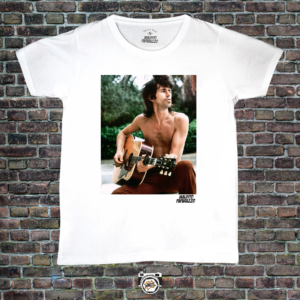 Keith Richards Cuero y guitarra (Rolling Stones)