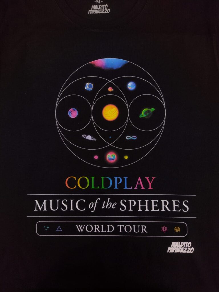 Coldplay Music Of The Spheres Tour POSTER – Maldito Paparazzo