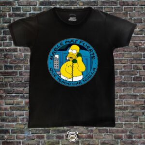 Hable más fuerte que tengo una toalla (Simpsons) (Homero) DISEÑO EXCLUSIVO