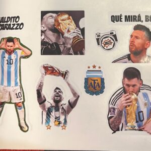 CALCOS Messi Campeón del Mundo (Argentina)