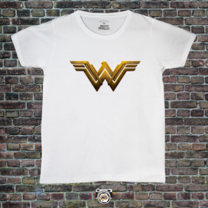 Mujer Maravilla Logo Dorado