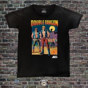 Double Dragon portada videojuego – DISEÑO EXCLUSIVO
