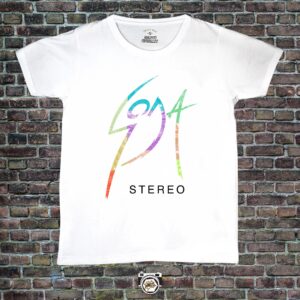 Soda Stereo logo colores (Gustavo Cerati)