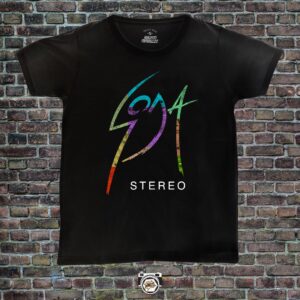 Soda Stereo logo colores (Gustavo Cerati)