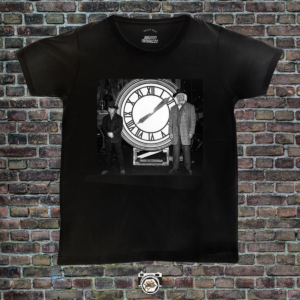 Volver al Futuro Reloj (blanco y negro)