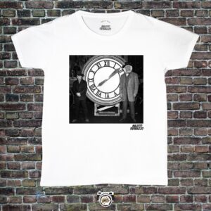 Volver al Futuro Reloj (blanco y negro)
