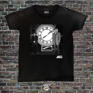 Volver al Futuro Reloj (blanco y negro)
