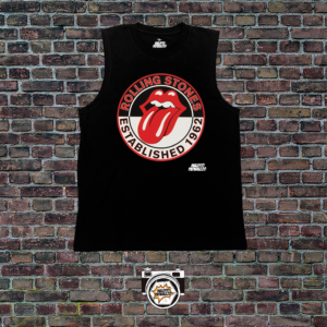 Musculosa HOMBRE The Rolling Stones Logo Established