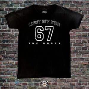 Light My Fire 67 – blanco y negro – (The Doors)