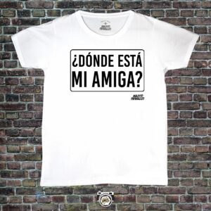 Frase: ¿Dónde está mi amiga?