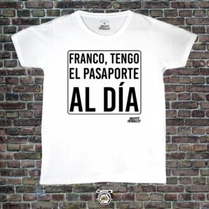 Frase: Franco, tengo el pasaporte al día