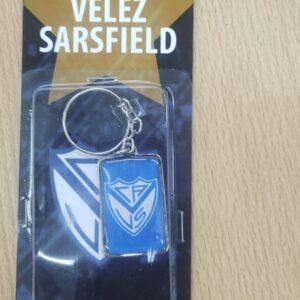 LLAVERO METAL Vélez escudo