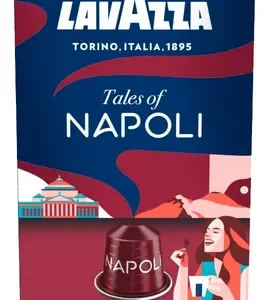 Café Lavazza Napoli x 10 Capsulas Compatible Nespresso