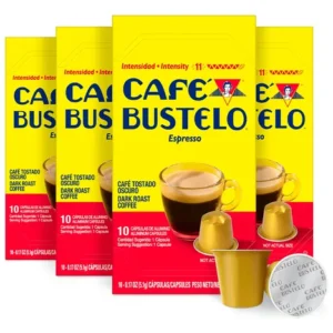 Café Bustelo x 10 Capsulas Compatible Nespresso