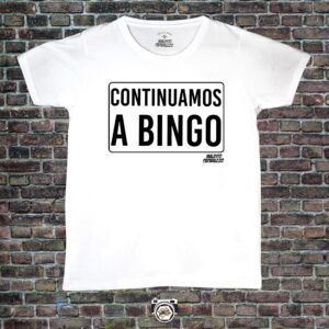 Frase: Continuamos a Bingo