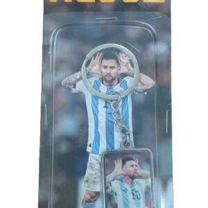 LLAVERO METAL MESSI TOPO GIGIO CUADRADO