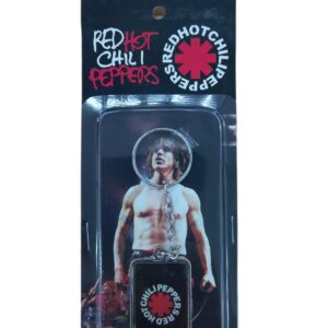 LLAVERO METAL RED HOT CHILI PEPPERS CUADRADO