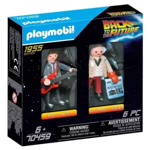 Playmobil Back to the Future Marty McFly + Dr. Brown (Volver al Futuro)