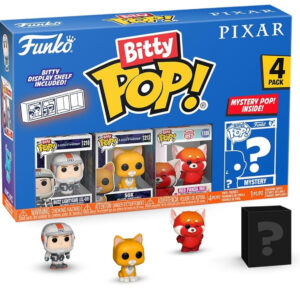 FUNKO BITTY POP PACK X 4 BUZZ LIGHTYEAR, SOX, RED PANDA MEI+ MISTERY (PIXAR)