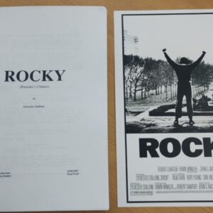 ROCKY – REPLICA GUION ORIGINAL CON AFICHE DE REGALO